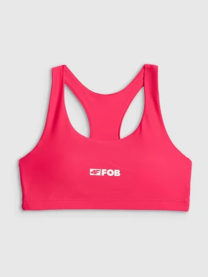4F Góra od bikini damska - różowa XL