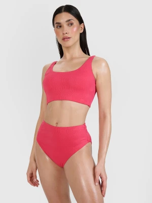 4F Góra od bikini damska - różowa S