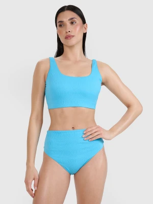 4F Góra od bikini damska - turkusowa L