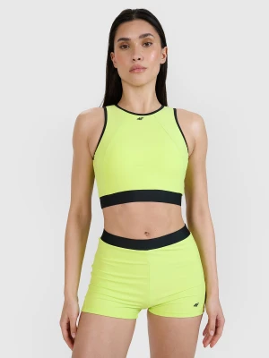 4F Góra od bikini damska - zielona XS