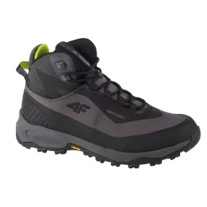 4F Ice Cracker Trekking Shoes 4FAW22FOTSM004-21S, Męskie, Czarne, buty trekkingowe, syntetyk, rozmiar: 41