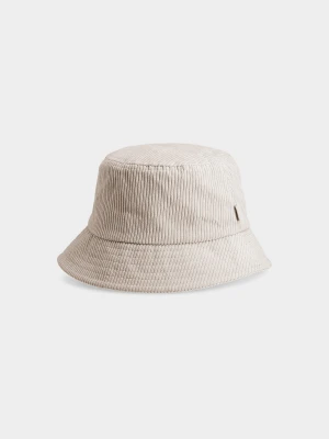 4F Kapelusz bucket hat sztruksowy damski M