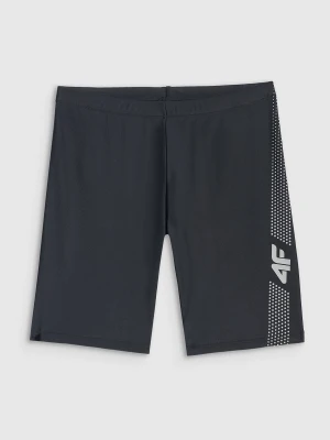 4F Kąpielówki chłopięce - czarne 122/128 (6-8 lat)