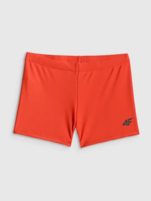4F Kąpielówki chłopięce - czerwone 122/128 (6-8 lat)