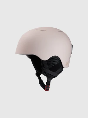 4F Kask narciarski dziecięcy - beżowy L/XL (58-61CM)