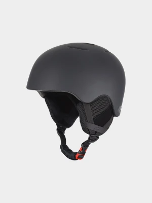 4F Kask narciarski dziecięcy - czarny S/M (55-58cm)
