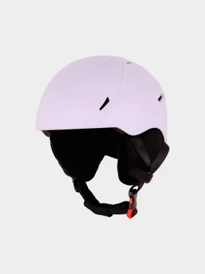 4F Kask narciarski dziecięcy - szary M (54-58CM)