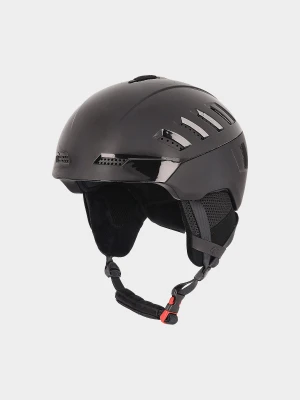 4F Kask narciarski uniseks - czarny S/M (52-56cm)