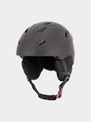 4F Kask narciarski uniseks - czarny S/M (55-59CM)
