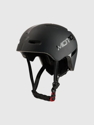 4F Kask rowerowy dziecięcy - czarny S (52-56CM)