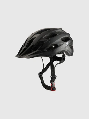 4F Kask rowerowy szosowy uniseks - czarny M (55-58cm)