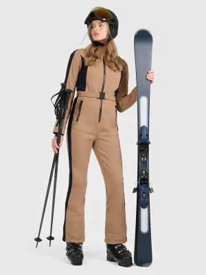 4F Kombinezon narciarski membrana 10000 damski - brązowy M