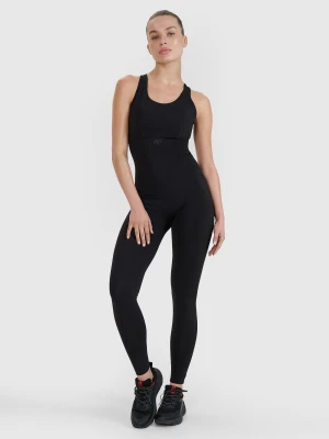 4F Kombinezon treningowy szybkoschnący damski 4F x Anna Lewandowska - czarny XL