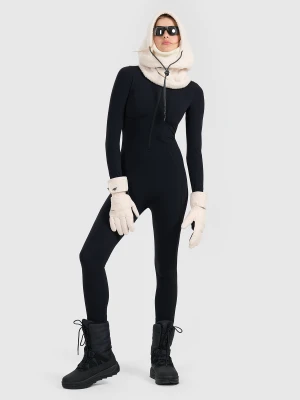 4F Kombinezon z długim rękawem damski - czarny M