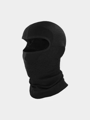 4F Kominiarka narciarska z wełną Merino uniseks - czarna S/M