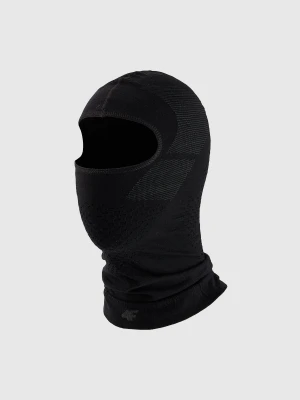 4F Kominiarka z wełną merino uniseks - czarna S/M