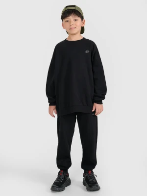 4F Komplet dresowy dziecięcy - czarny 158/164 (12-14 lat)