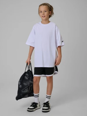 4F Komplet sportowy na WF (koszulka+spodenki+worek) chłopięcy - czarny 158/164 (12-14 lat)