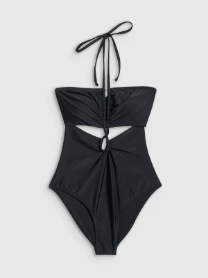 4F Kostium kąpielowy jednoczęściowy damski - czarny S