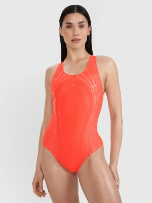 4F Kostium kąpielowy jednoczęściowy damski - czerwony L