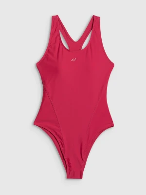 4F Kostium kąpielowy jednoczęściowy damski - czerwony L