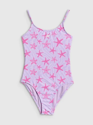 4F Kostium kąpielowy jednoczęściowy dziewczęcy - multikolor 146/152 (10-12 lat)