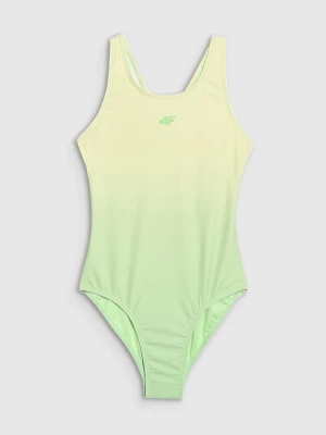 4F Kostium kąpielowy jednoczęściowy dziewczęcy - multikolor 158/164 (12-14 lat)