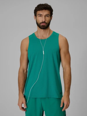 4F Koszulka do biegania regular szybkoschnąca męska - zielona M