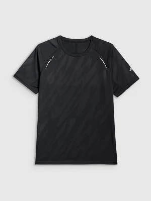 4F Koszulka do biegania szybkoschnąca męska - czarna S