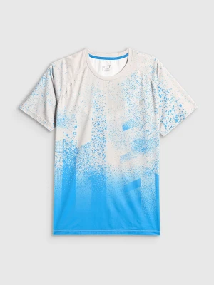 4F Koszulka do biegania szybkoschnąca męska - szara XL