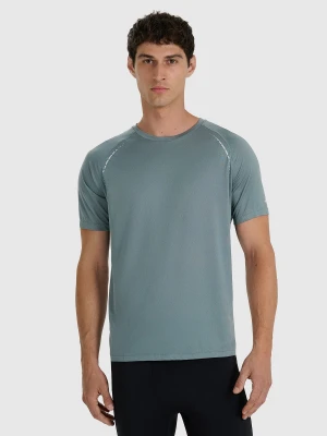 4F Koszulka do biegania szybkoschnąca męska - szara M