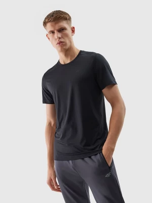 4F Koszulka sportowa w kolorze czarnym rozmiar: M