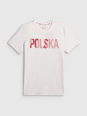 Zdjęcie produktu 4F Koszulka kibica męska - biała M
