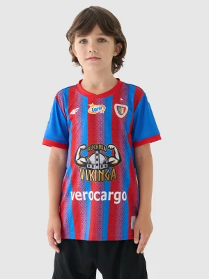 4F Koszulka klubowa domowa z sezonu 2024/25 chłopięca 4F x Piast Gliwice - multikolor 122/128 (6-8 lat)