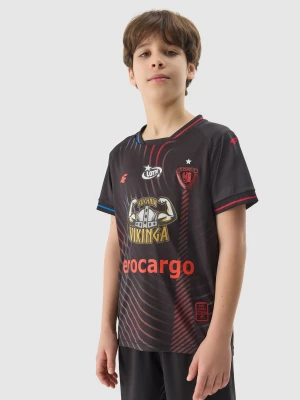 4F Koszulka klubowa wyjazdowa z sezonu 2023/24 dziecięca 4F x Piast Gliwice - czarna 122/128 (6-8 lat)