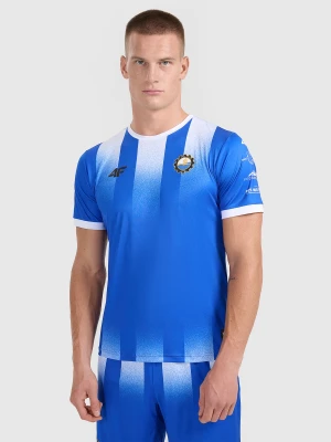 4F Koszulka klubowa wyjazdowa z sezonu 2025/26 męska 4F x Stal Mielec - niebieska XXL