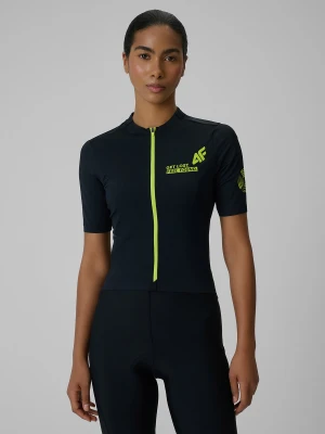 4F Koszulka kolarska damska - czarna XS