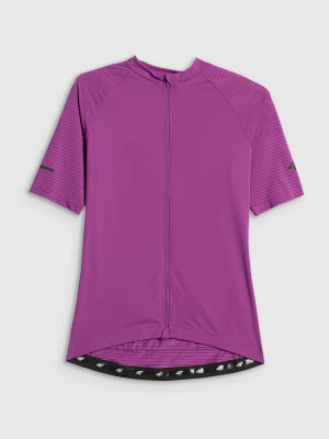 4F Koszulka kolarska damska - fioletowa XL