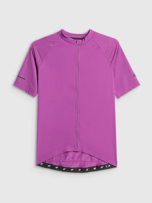 4F Koszulka kolarska męska - fioletowa XL