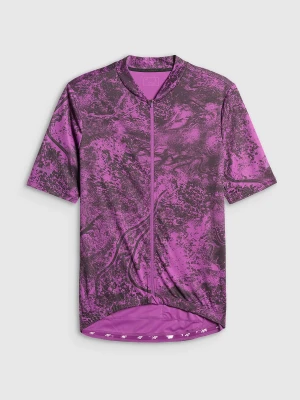 4F Koszulka kolarska męska - fioletowa L