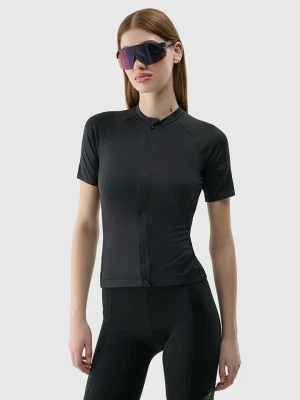 4F Koszulka kolarska w kolorze czarnym rozmiar: M