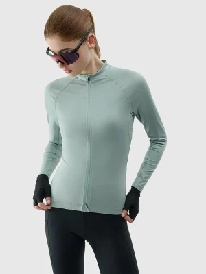 4F Koszulka kolarska w kolorze miętowym rozmiar: S