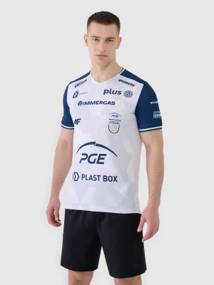 4F Koszulka meczowa replika domowa z sezonu 2024/25 męska 4F x PGE Projekt Warszawa - multikolor XL