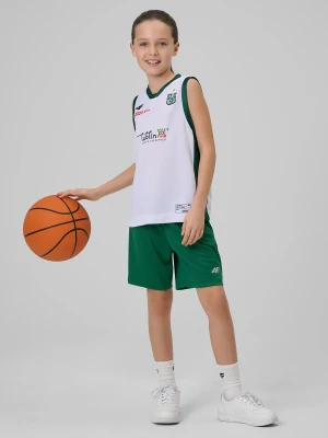 4F Koszulka meczowa replika domowa z sezonu 2025/26 dziecięca 4F x AZS UMCS Lublin - biała 158/164 (12-14 lat)