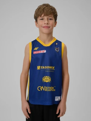4F Koszulka meczowa replika domowa z sezonu 2025/26 dziecięca 4F x Stal Ostrów - granatowa 158/164 (12-14 lat)
