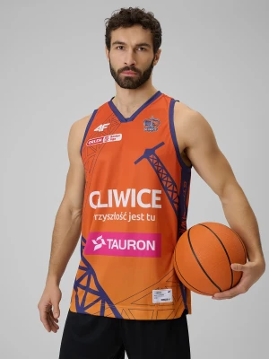 4F Koszulka meczowa replika domowa z sezonu 2025/26 męska 4F x GTK Gliwice - pomarańczowa S