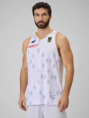 4F Koszulka meczowa replika domowa z sezonu 2025/26 męska 4F x Miasto Szkła Krosno - biała S