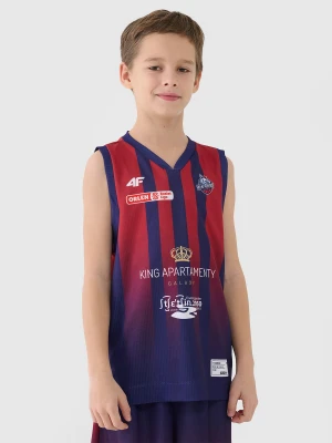 4F Koszulka meczowa replika wyjazdowa z sezonu 2024/25 dziecięca 4F x King Szczecin - multikolor 122/128 (6-8 lat)
