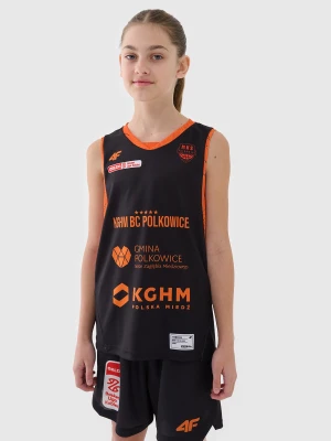 4F Koszulka meczowa replika wyjazdowa z sezonu 2024/25 dziecięca 4F x MKS Polkowice - multikolor 122/128 (6-8 lat)