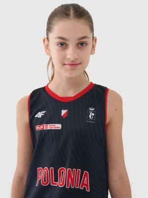 4F Koszulka meczowa replika wyjazdowa z sezonu 2024/25 dziecięca 4F x Polonia Warszawa - multikolor 122/128 (6-8 lat)